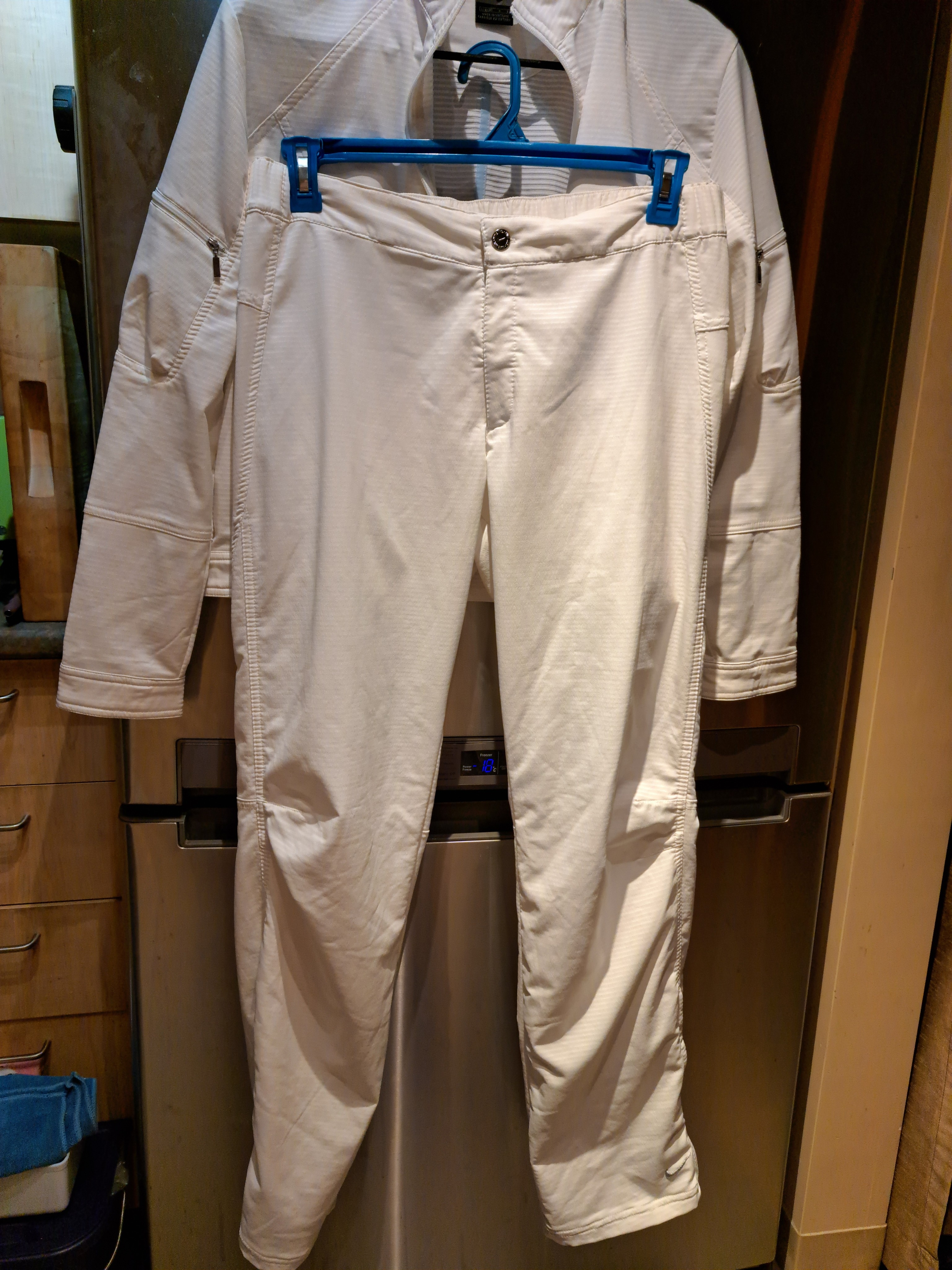 Nike Woman White Stretch Chinos